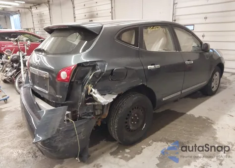 2012 Nissan Rogue S из США, поврежденный, VIN JN8AS5MVXCW706612